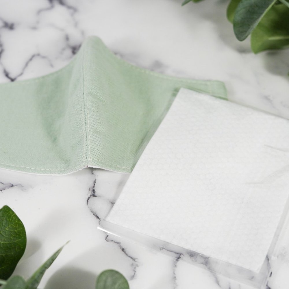 4 layers filter pocket handmade cotton face mask - Picture 5 of 5